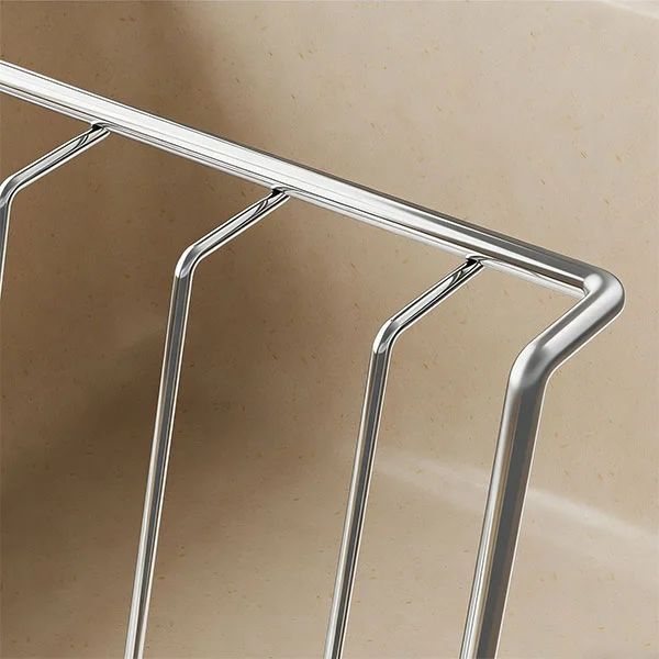 Multifunctional Stainless Steel Sink Draining Rack